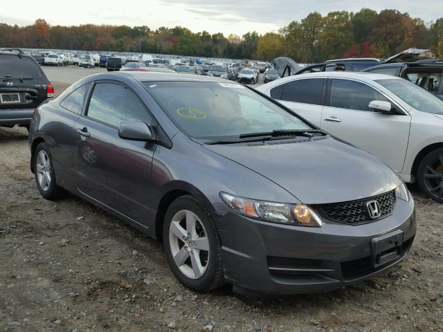 2HGFG1B6XAH504857 - 2010 HONDA CIVIC LX GRAY photo 1