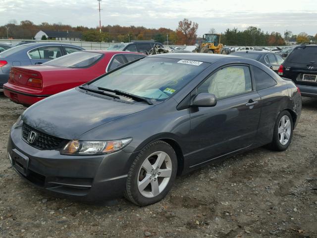 2HGFG1B6XAH504857 - 2010 HONDA CIVIC LX GRAY photo 2