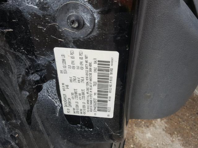 3D7MX48C56G285727 - 2006 DODGE RAM 3500 S BLACK photo 10