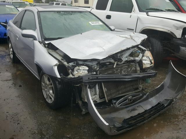1HGEM22052L059101 - 2002 HONDA CIVIC EX 银色 照片 1