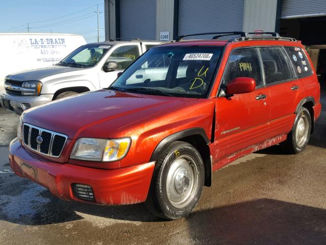 JF1SF65651H750722 - 2001 SUBARU FORESTER S 红色 照片 2