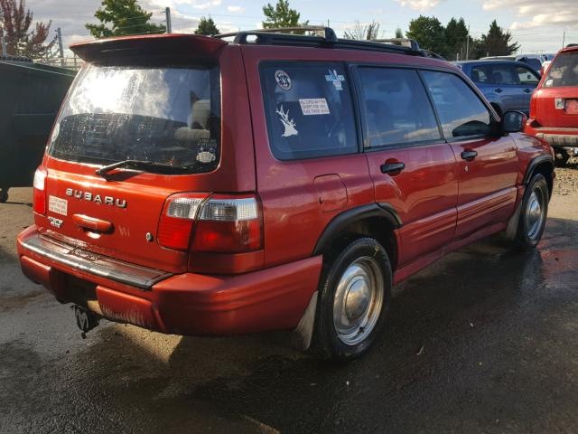 JF1SF65651H750722 - 2001 SUBARU FORESTER S 红色 照片 4
