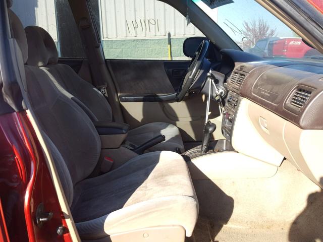 JF1SF65651H750722 - 2001 SUBARU FORESTER S 红色 照片 5