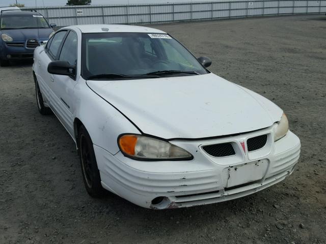 1G2NE52T8XM754217 - 1999 PONTIAC GRAND AM S WHITE photo 1