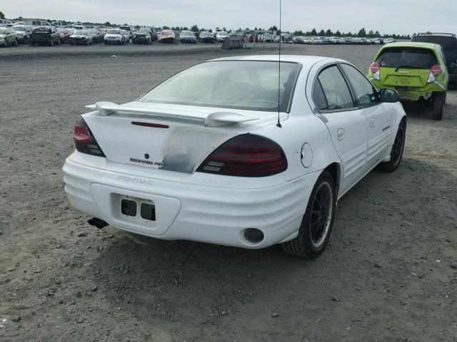1G2NE52T8XM754217 - 1999 PONTIAC GRAND AM S WHITE photo 4