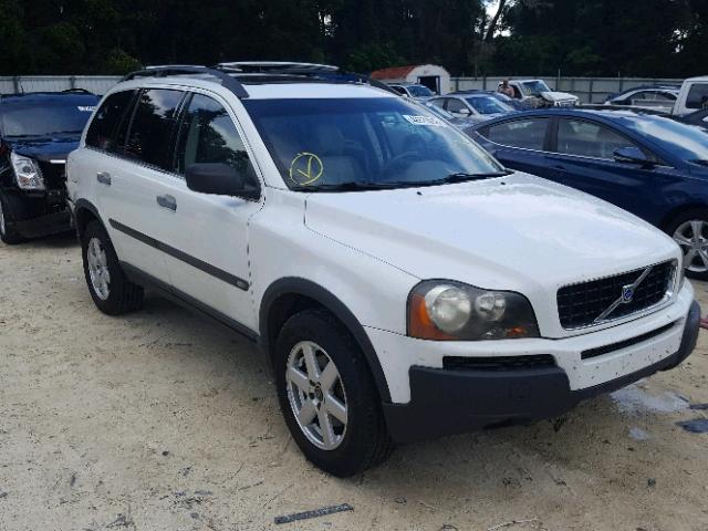 YV1CN59H341107137 - 2004 VOLVO XC90 WHITE photo 1
