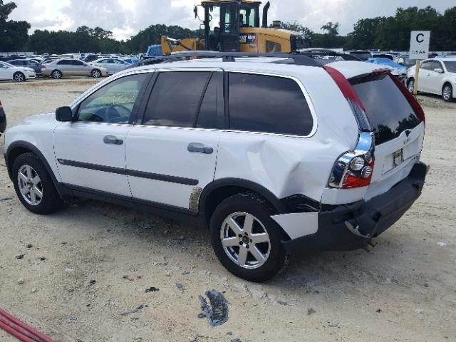 YV1CN59H341107137 - 2004 VOLVO XC90 WHITE photo 10