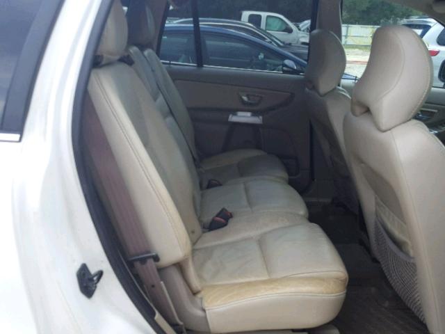 YV1CN59H341107137 - 2004 VOLVO XC90 WHITE photo 6