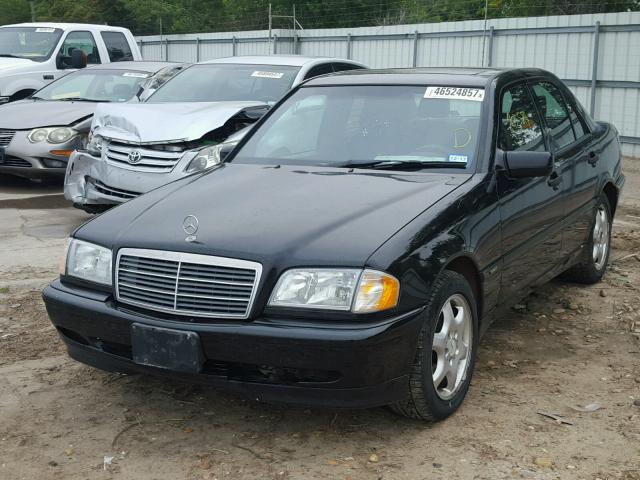 WDBHA29G0XA721420 - 1999 MERCEDES-BENZ C 280 BLACK photo 2