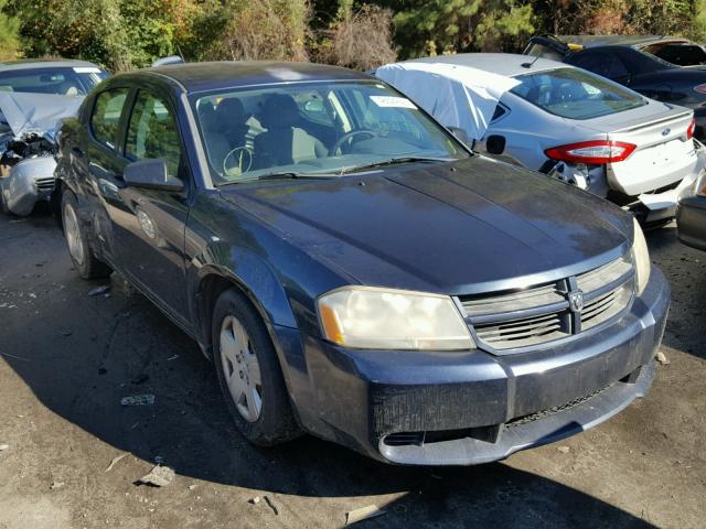 1B3LC46R18N231345 - 2008 DODGE AVENGER SE BLUE photo 1