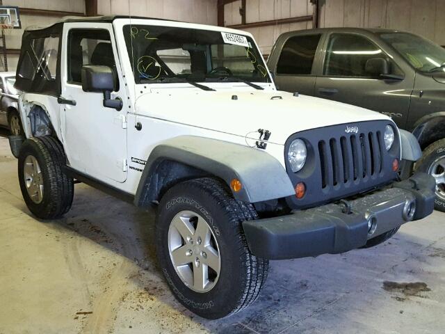 1J4AA2D16BL536849 - 2011 JEEP WRANGLER S WHITE photo 1