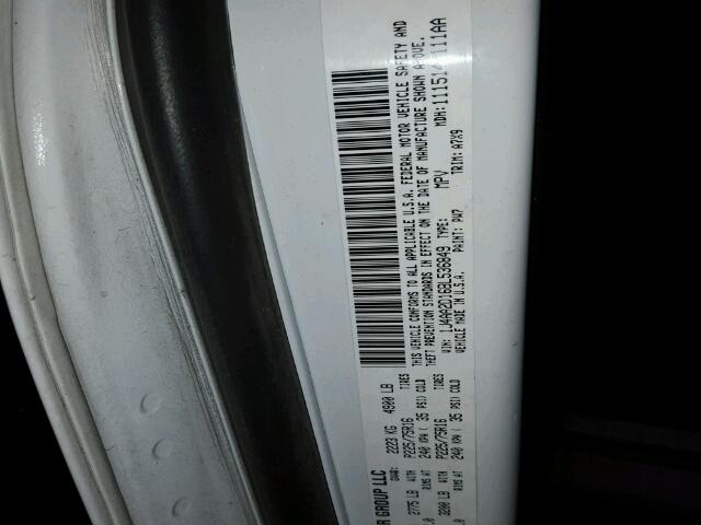 1J4AA2D16BL536849 - 2011 JEEP WRANGLER S WHITE photo 10