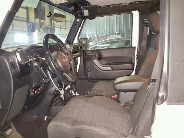 1J4AA2D16BL536849 - 2011 JEEP WRANGLER S WHITE photo 5