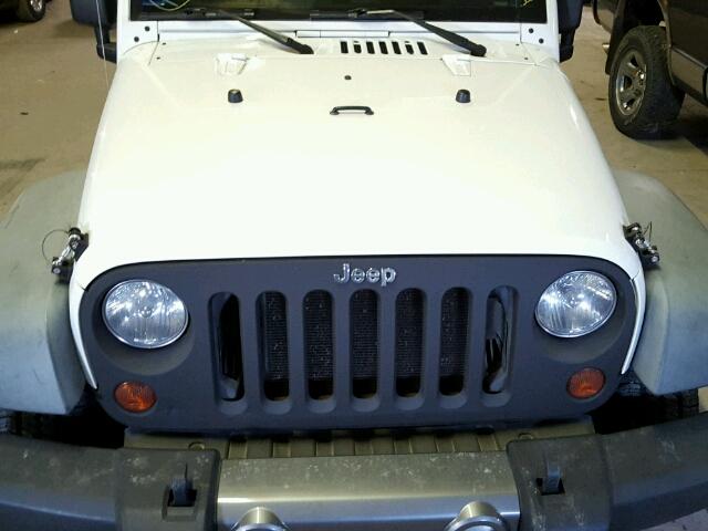 1J4AA2D16BL536849 - 2011 JEEP WRANGLER S WHITE photo 7