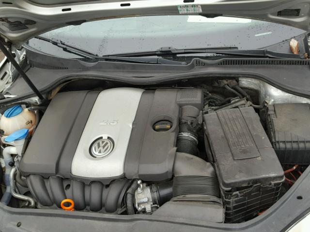 3VWRM71K98M104724 - 2008 VOLKSWAGEN JETTA SE SILVER photo 7