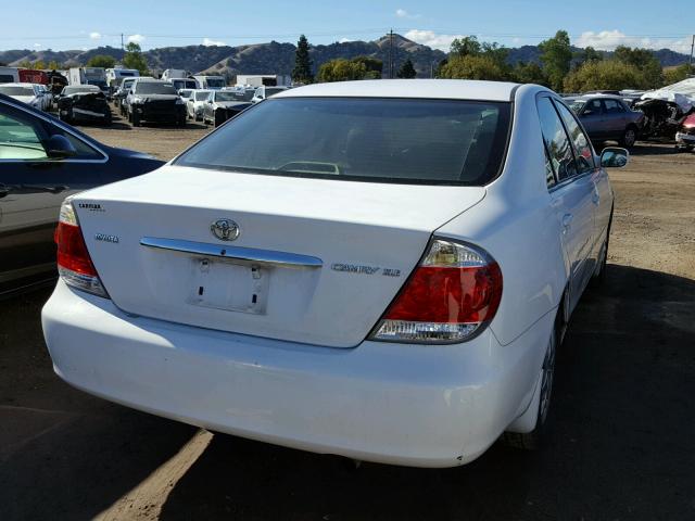 4T1BE32K25U619267 - 2005 TOYOTA CAMRY LE თეთრი ფოტო 4