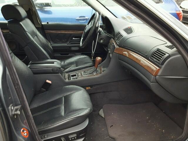 WBAGH8342YDP13620 - 2000 BMW 740 IL BLUE photo 5