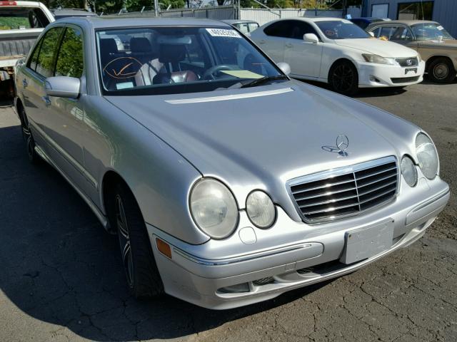 WDBJF74J31B270780 - 2001 MERCEDES-BENZ E 55 AMG SILVER photo 1