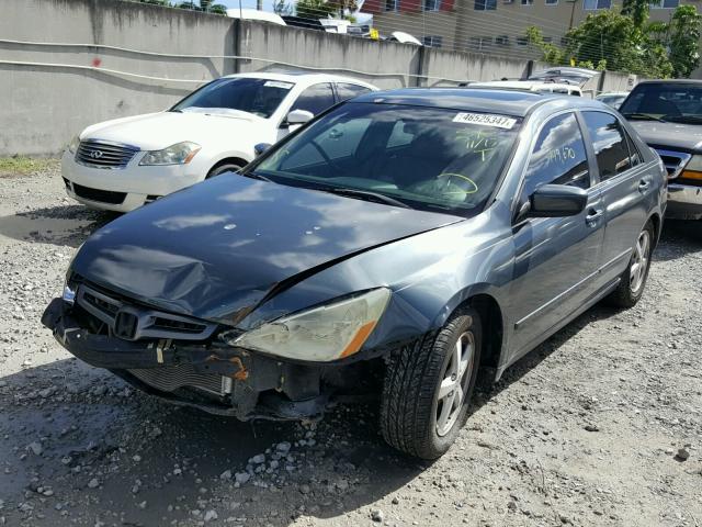 1HGCM56804A143849 - 2004 HONDA ACCORD EX GRAY photo 2