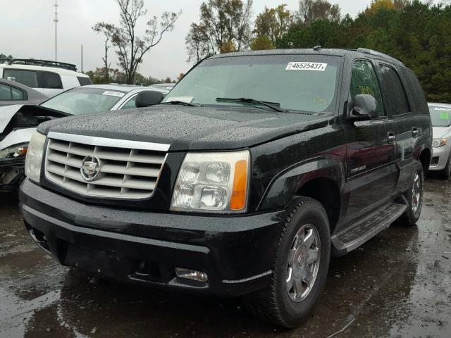 1GYEK63N73R134864 - 2003 CADILLAC ESCALADE L BLACK photo 2