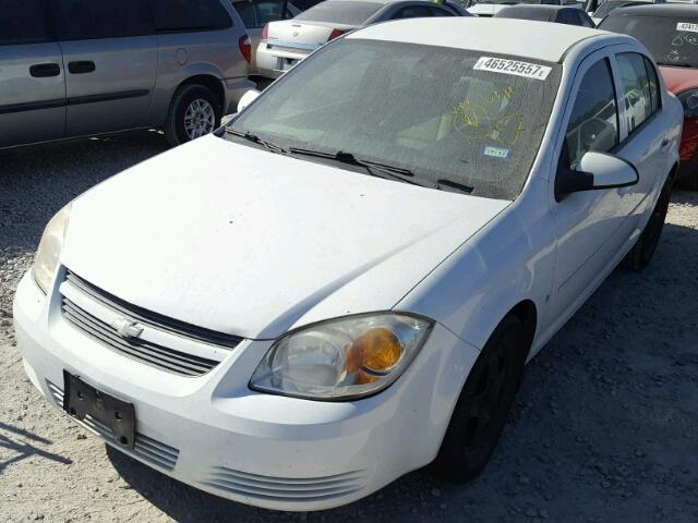 1G1AL58F787227649 - 2008 CHEVROLET COBALT LT WHITE photo 2