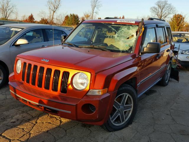 1J4FT28B19D218046 - 2009 JEEP PATRIOT SP ORANGE photo 2