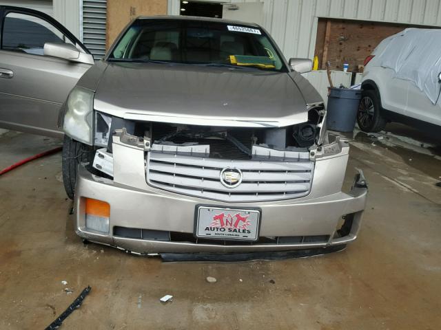 1G6DM57N530144932 - 2003 CADILLAC CTS GOLD photo 9