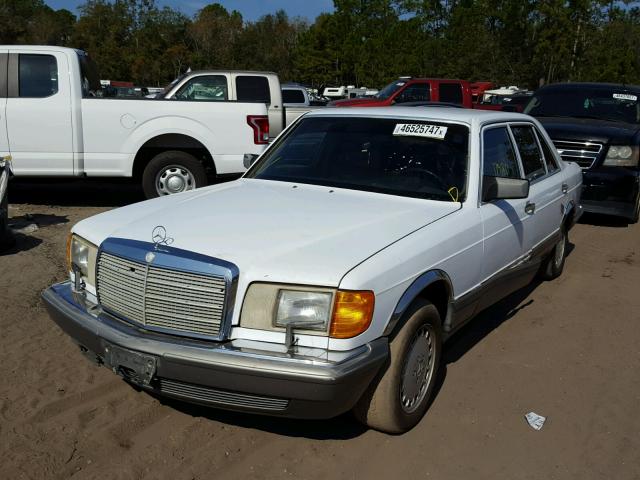 WDBCA39D9JA391547 - 1988 MERCEDES-BENZ 560 SEL WHITE photo 2