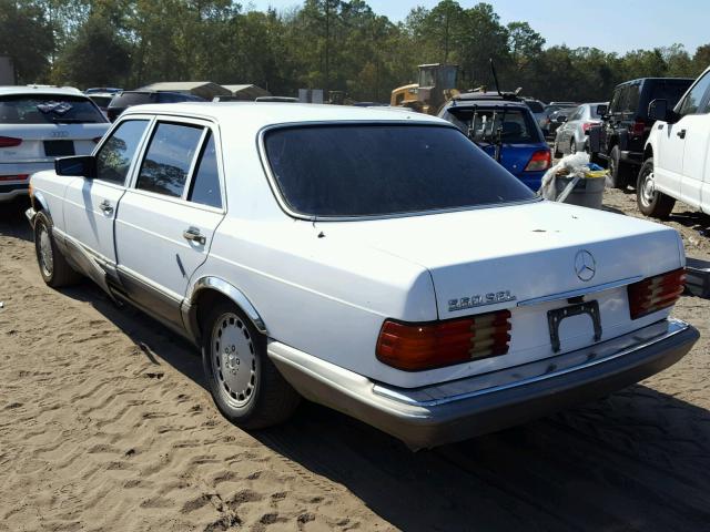 WDBCA39D9JA391547 - 1988 MERCEDES-BENZ 560 SEL WHITE photo 3