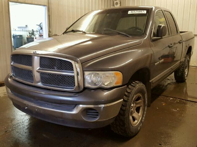 1D7HU18N42S655322 - 2002 DODGE RAM 1500 GRAY photo 2