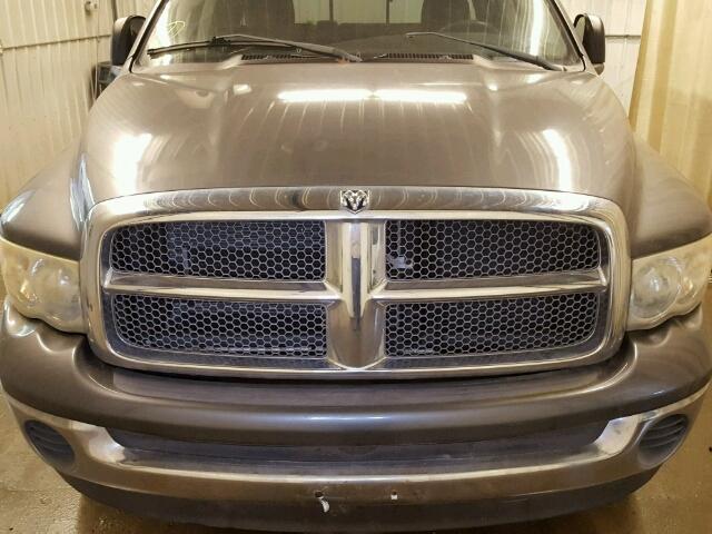 1D7HU18N42S655322 - 2002 DODGE RAM 1500 GRAY photo 9