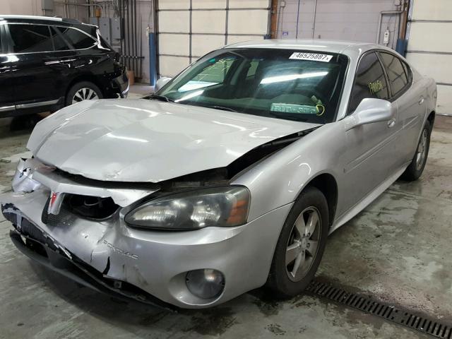 2G2WP552981147516 - 2008 PONTIAC GRAND PRIX SILVER photo 2