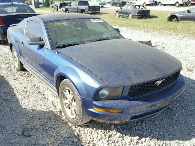 1ZVFT80N475274792 - 2007 FORD MUSTANG BLUE photo 1