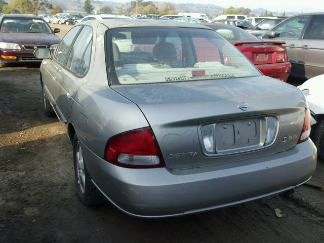 3N1CB51DX2L639906 - 2002 NISSAN SENTRA XE SILVER photo 9