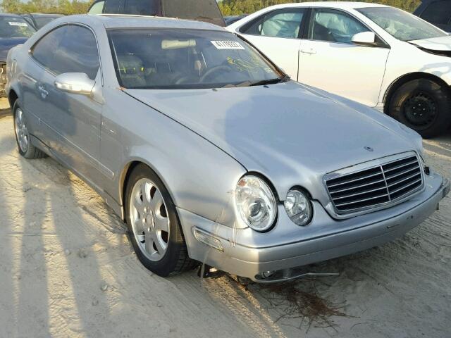 WDBLJ65G4YF116764 - 2000 MERCEDES-BENZ CLK SILVER photo 1