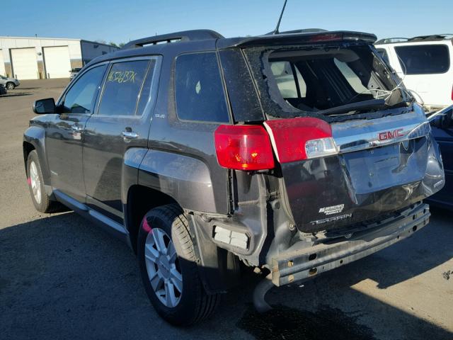 2GKFLTEK2D6242688 - 2013 GMC TERRAIN SL GRAY photo 3