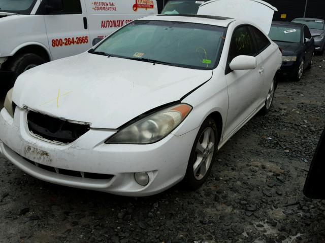 4T1CA38P66U100050 - 2006 TOYOTA CAMRY SOLA WHITE photo 2