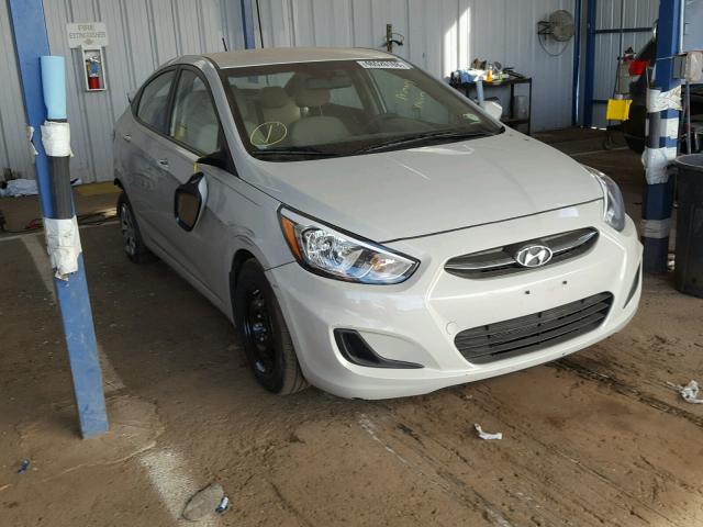 KMHCT4AE0GU996050 - 2016 HYUNDAI ACCENT SE WHITE photo 1