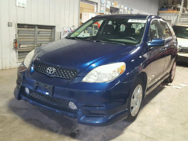 2T1LR32E24C172801 - 2004 TOYOTA COROLLA MA BLUE photo 2