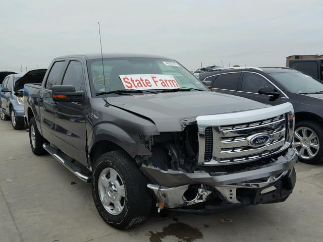 1FTEW1C89AKE15271 - 2010 FORD F150 SUPER CHARCOAL photo 1