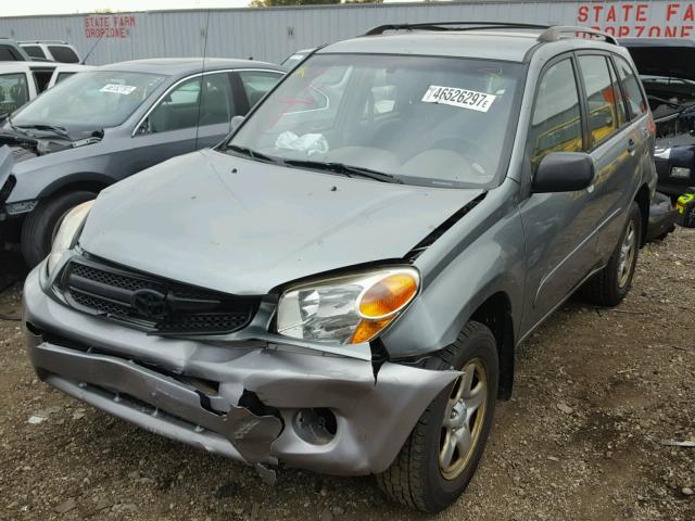 JTEGD20V250080267 - 2005 TOYOTA RAV4 SILVER photo 2