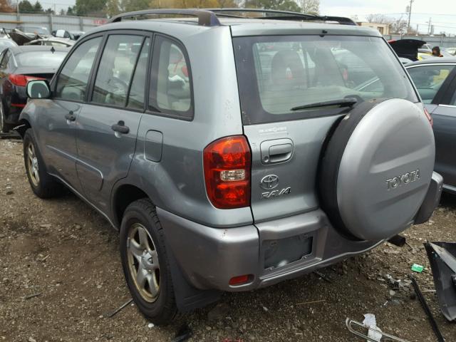 JTEGD20V250080267 - 2005 TOYOTA RAV4 SILVER photo 3