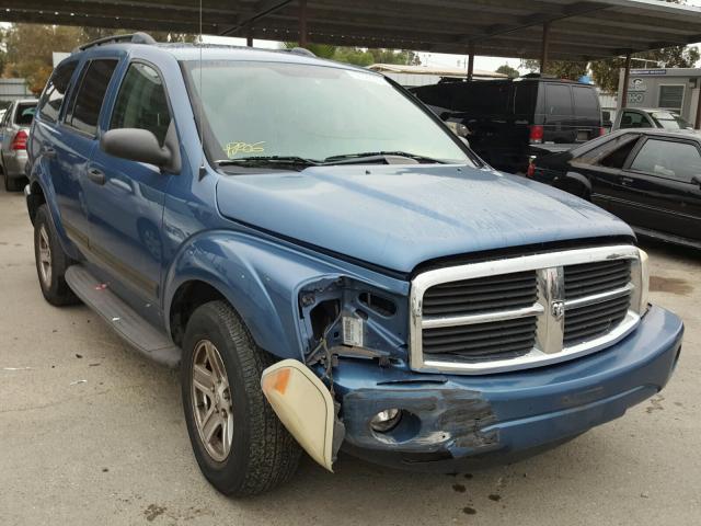 1D4HD48N25F575626 - 2005 DODGE DURANGO SL BLUE photo 1