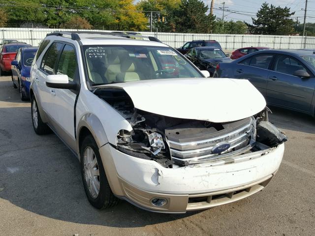 1FMDK07WX8GA22138 - 2008 FORD TAURUS X E WHITE photo 1