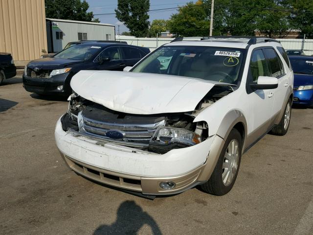 1FMDK07WX8GA22138 - 2008 FORD TAURUS X E WHITE photo 2