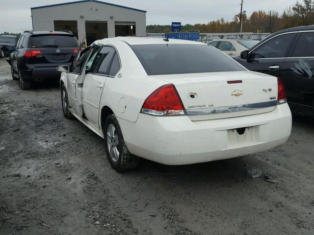 2G1WB57K391179332 - 2009 CHEVROLET IMPALA LS YELLOW photo 3