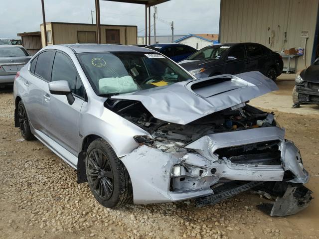 JF1VA1A69F9819031 - 2015 SUBARU WRX SILVER photo 1