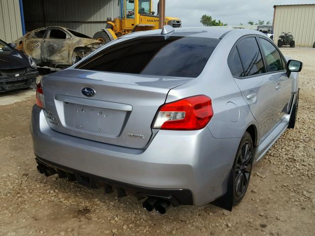 JF1VA1A69F9819031 - 2015 SUBARU WRX SILVER photo 4