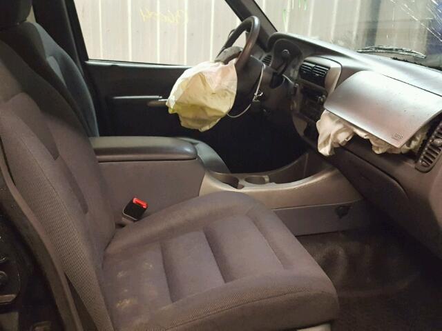 1FMZU77E82UB70801 - 2002 FORD EXPLORER S BLACK photo 5