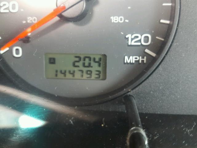 JF1SF65662H758538 - 2002 SUBARU FORESTER S BLACK photo 8